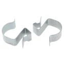 RS PRO Girder Cable Clip Stainless Steel, Passivated Zinc Plated Finish, 25-32 mm Cable Diameter, 8 mm Max Flange 277-200