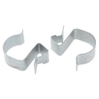 RS PRO Girder Cable Clip Stainless Steel, Passivated Zinc Plated Finish, 25-32 mm Cable Diameter, 8 mm Max Flange 277-200