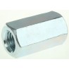 RS PRO 36 mm Bright Zinc Steel Coupling Nut M12 276-550