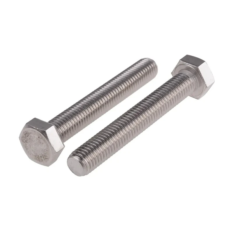 RS PRO Plain Stainless Steel Hex Bolt M12 x 80 mm DIN 933 276-617