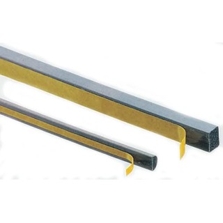 UVOX Shielding Strip of Polyurethane Foam, Copper Layered Metallised Fibre, Nickel with Self-Adhesive 3.6mm FOF-2009-AC