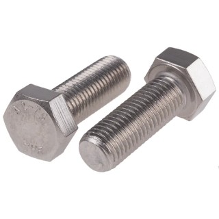 RS PRO Stainless Steel Hex Bolt M16 x 45mm DIN 933 276-651