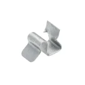 RS PRO Girder Cable Clip Stainless Steel Passivated Zinc Plated 6-7mm Cable Diameter 8-12mm Flange Thickness 277-143
