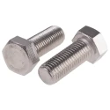 RS PRO Stainless Steel Hex Bolt M20 x 50 mm, DIN 933, A2 Type 304, Corrosion Resistant 276-718