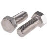 RS PRO Stainless Steel Hex Bolt M20 x 50 mm, DIN 933, A2 Type 304, Corrosion Resistant 276-718