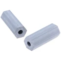 Essentra Hexagonal Plastic PCB Spacer, Chlorinated Polyvinyl Chloride Material, Bore Diameter 3.6mm, Height 25.4mm HS 8 8
