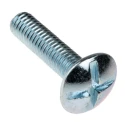 RS PRO Bright Zinc Steel Roofing Bolt M6 x 25 mm, Grade 4.8, Phillips Drive 277-632