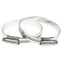 HI-GRIP Steel Slotted Hex Worm Drive Hose Clip Zinc Plated 60mm-80mm ID HGZ80BP