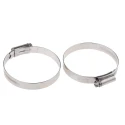 HI-GRIP Stainless Steel Slotted Hex Worm Drive Hose Clip 60-80 mm Zinc Plated HGS80BP