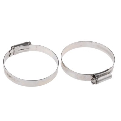 HI-GRIP Stainless Steel Slotted Hex Worm Drive Hose Clip 60-80 mm Zinc Plated HGS80BP