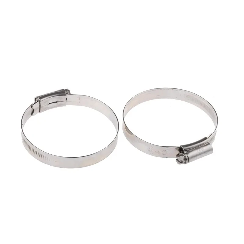 HI-GRIP Stainless Steel Slotted Hex Worm Drive Hose Clip 60-80 mm Zinc Plated HGS80BP