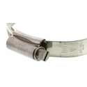 HI-GRIP Stainless Steel Slotted Hex Worm Drive Hose Clip 60-80 mm Zinc Plated HGS80BP