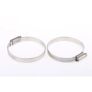 HI-GRIP Stainless Steel Slotted Hex Worm Drive Hose Clip 70-90 mm ID HGS90BP