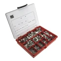 RS PRO Steel Self-Locking Nuts Box, 495 Pieces 278-095