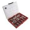 RS PRO Steel Self-Locking Nuts Box, 495 Pieces 278-095
