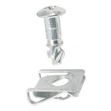 Dzus Fastener Europe Steel Zinc Plated 3.5 mm Phillips Drive 4.4 mm Round Head 278-461