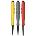 Stanley 3-Piece Pin Punch Set, Steel, 2.4mm Shank Diameter, 571.5mm Overall Length 0-58-930
