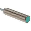 Pepperl + Fuchs Threaded Barrel Inductive Proximity Sensor M12 x 1, NPN Output, 36 V DC 200mA, 4 mm NBB4-12GM50-E0