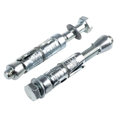 RawlPlug Carbon Steel Masonry Anchor Shield Loose Bolt M12 x 120 mm Zinc Plated R-RBL-M12/40W