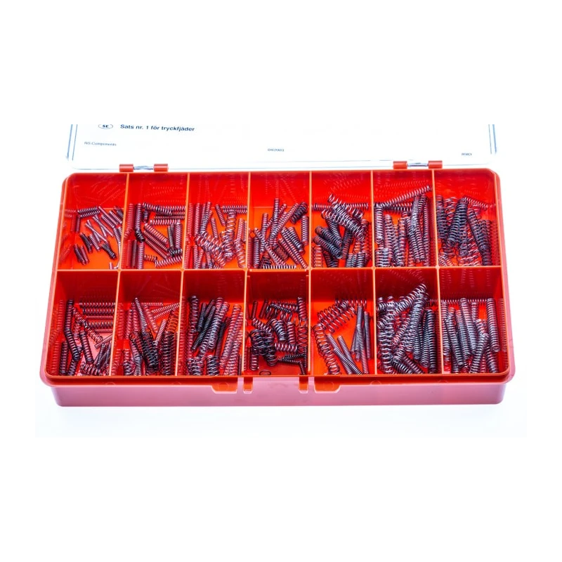 RS PRO Alloy Steel Compression Spring Kit 320 Springs, Compression Springs, United Kingdom 280-127