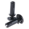 Essentra Nylon Snap Rivet, 3 mm Diameter, 9 mm Length, Nylon Body, Plain Finish SR-3080B