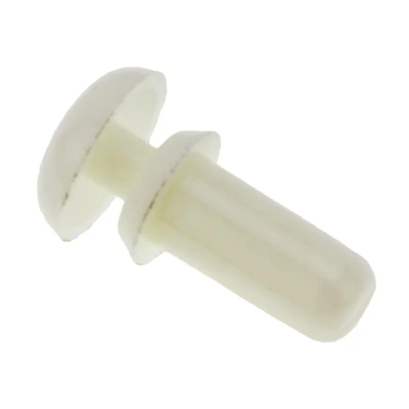 Essentra Nylon Snap Rivet 2.6 mm Diameter, 6.1 mm Length, Nylon Body, RoHS Compliant SR2655W