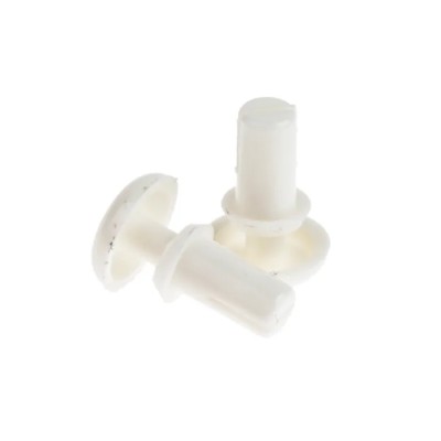 Essentra Nylon Snap Rivet 3 mm, Length 6.1 mm, Nylon Body, RoHS Compliant SR3045W