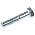 RS PRO Bright Zinc Plated Steel Hex Bolt M6 x 30 mm 304 Grade DIN 931 279-537