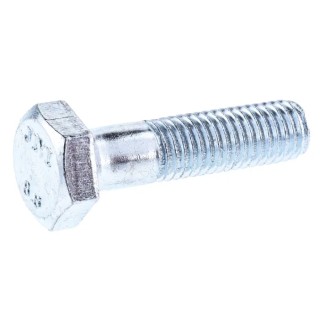 RS PRO Bright Zinc Plated Steel Hex Bolt M10 x 40 mm 304 Grade DIN 931 279-688