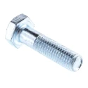 RS PRO Bright Zinc Plated Steel Hex Bolt M10 x 40 mm 304 Grade DIN 931 279-688