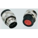 ITT Cannon Circular Connector Cable Standard Size 8 Contacts 250V 40A Plug Female IP67 Trident TNM6S12-0008S1L / 192993-0052