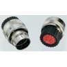 ITT Cannon Circular Connector Cable Standard Size 8 Contacts 250V 40A Plug Female IP67 Trident TNM6S12-0008S1L / 192993-0052
