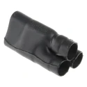 TE Connectivity Heat Shrink Boot Branching Fluid Resistant Elastomer Black 13.2 mm 462A011-25-0