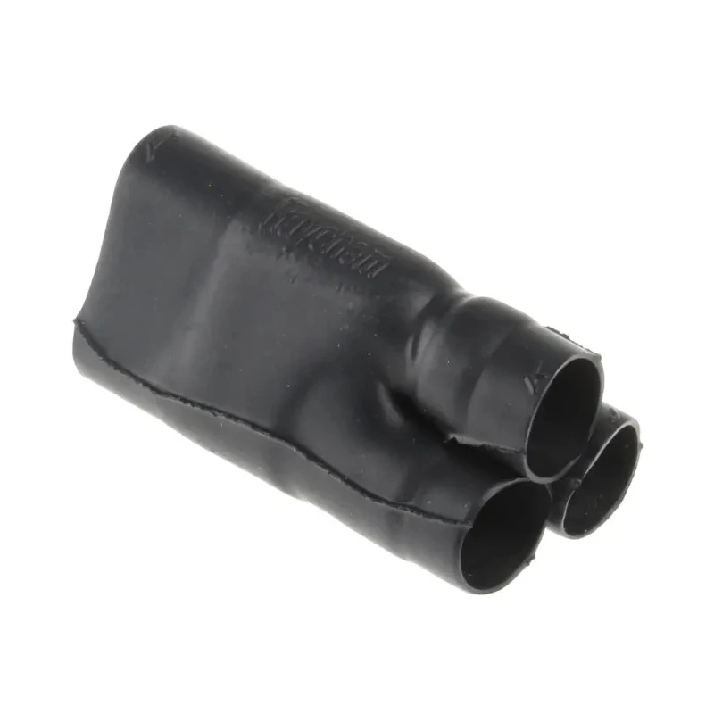 TE Connectivity Heat Shrink Boot Branching Fluid Resistant Elastomer Black 13.2 mm 462A011-25-0