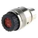ITT Cannon Circular Connector, 8 Contacts, Cable Mount, Standard Size, Plug Male, IP67 TNM6S12-0008P1L / 192993-0012