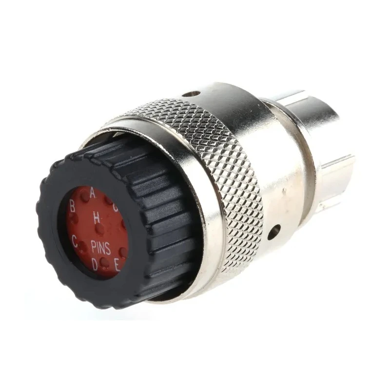 ITT Cannon Circular Connector, 8 Contacts, Cable Mount, Standard Size, Plug Male, IP67 TNM6S12-0008P1L / 192993-0012