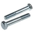 RS PRO Bright Zinc Plated Steel Hex Bolt M16 x 100 mm 304 Grade DIN 931 279-947