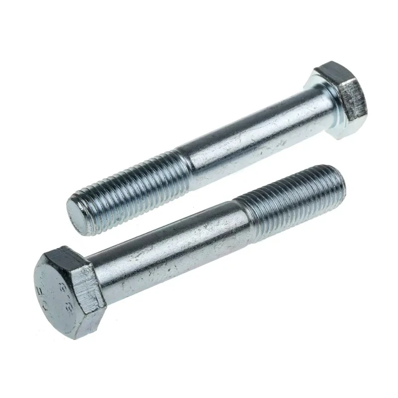 RS PRO Bright Zinc Plated Steel Hex Bolt M16 x 100 mm 304 Grade DIN 931 279-947