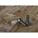 RS PRO Plain Stainless Steel Hex Socket Cap Screw, Hex Socket Drive, M3 x 8 mm 280-997