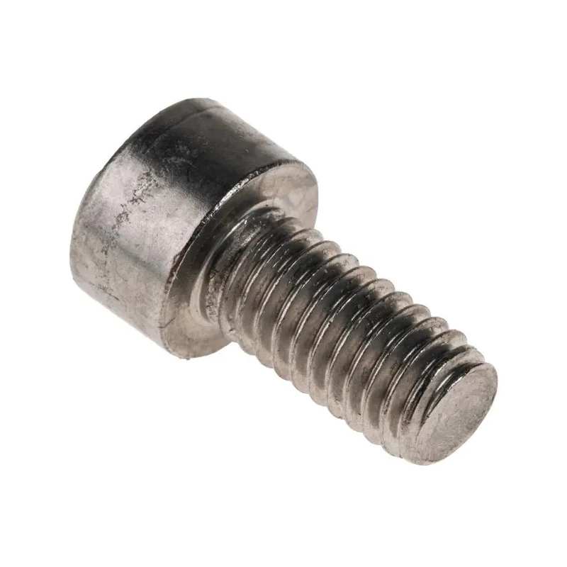 RS PRO Stainless Steel Hex Socket Cap Screw M6 x 12 mm, Plain Finish, DIN 912, Grade A 281-108