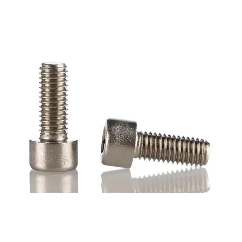 RS PRO Plain Stainless Steel Hex Socket Cap Screw M8 x 20 mm Hex Socket Drive DIN 912 281-158