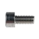 RS PRO Stainless Steel Hex Socket Cap Screw M6 x 12 mm, Plain Finish, DIN 912, Grade A 281-108