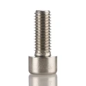 RS PRO Plain Stainless Steel Hex Socket Cap Screw M8 x 20 mm Hex Socket Drive DIN 912 281-158