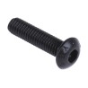 RS PRO Bright Zinc Steel Hex Socket Cap Screw Thread M3 Length 12mm Grade 10.9 Hex Socket Drive 281-209