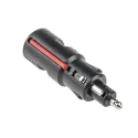 Pro Car Cable 16A Cigarette Lighter Socket Male, Thermoplastic Housing, Cable Mount, Red and Black 67711010