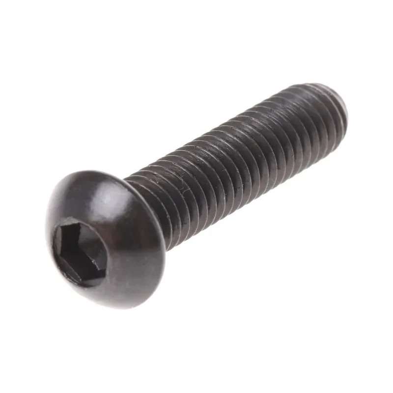 RS PRO Steel Bright Zinc Hex Socket Cap Screw M6 x 25 mm Grade 10.9 281-322