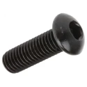 RS PRO Bright Zinc Steel Hex Socket Cap Screw M8 x 25 mm Grade 10.9 Hex Socket Drive 281-366