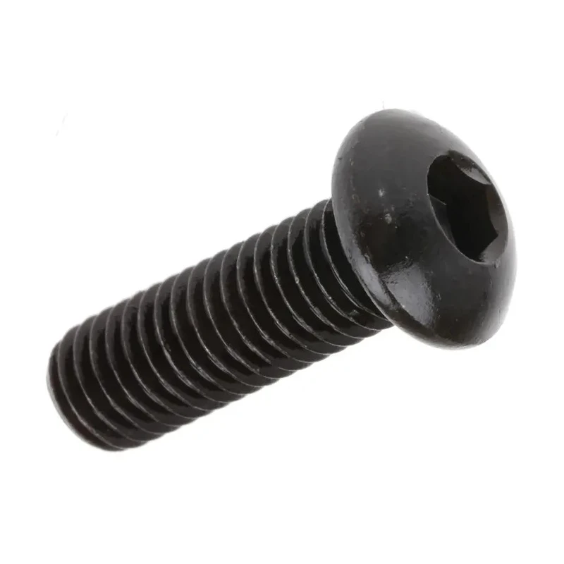 RS PRO Bright Zinc Steel Hex Socket Cap Screw M8 x 25 mm Grade 10.9 Hex Socket Drive 281-366