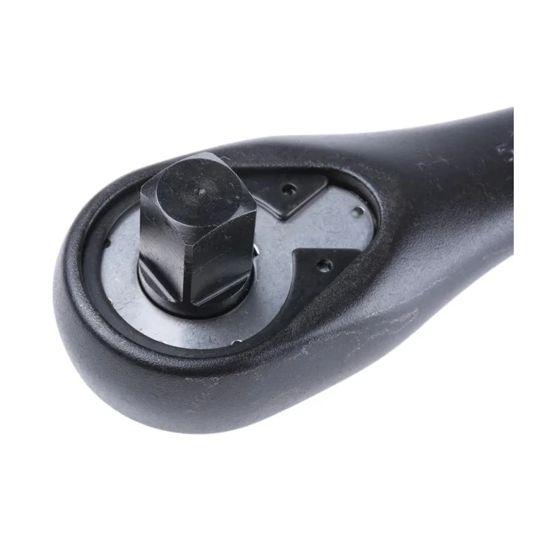 Stanley Proto 12.7 mm Ratchet with Ratchet Handle, Black Oxide Finish, 10.5in Overall 5449XLBL