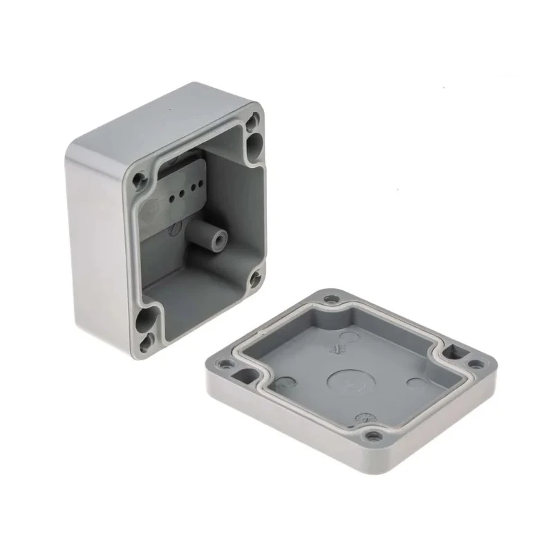 Bopla Euromas Polymas Series Polyamide Enclosure, IP65, 34 mm x 58 mm x 64 mm, Silver Lid 38101000 PK 101